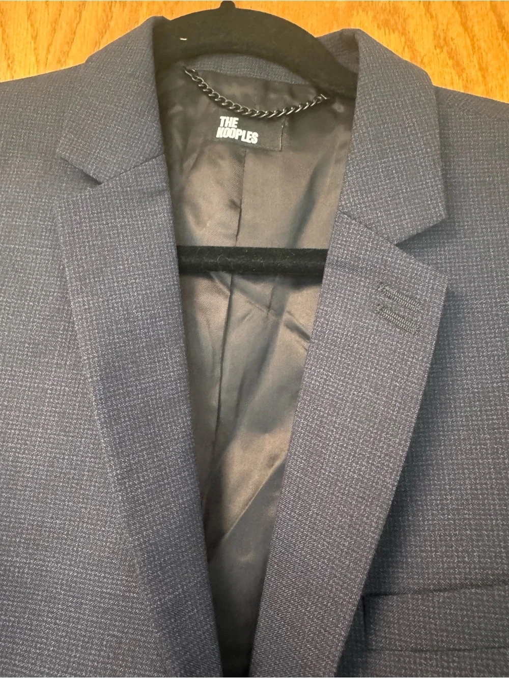 The Kooples tailored navy